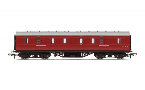 R4844 Hornby BR, Stanier Period III Parcels Van, M31137